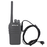 Auricolare Retevis C9003 con tubo acustico e microfono PTT
