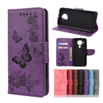 Custodia portafoglio in pelle con slot carte per Motorola Moto G3