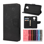 Custodia portafoglio in pelle con slot carte per Motorola Moto G3