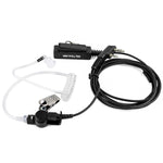 Microfono con tubo acustico nascosto per Kenwood e Retevis