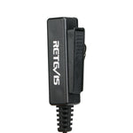 Microfono altoparlante auricolare con tubo nascosto 2 pin