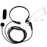 Auricolare Microfono Gola con Tubo Acustico per Retevis H-777 e R
