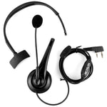 Microfono PTT a 2 pin per Kenwood e Retevis