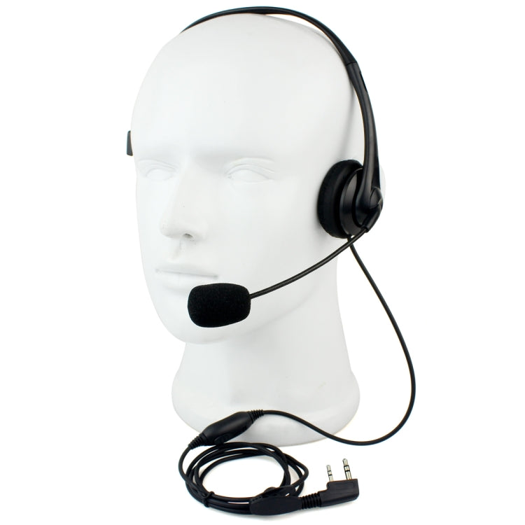 RETEVIS TK 2-Pin PTT Headset Microphone for H-777 / RT-5R / RT-5RV / RT-B6, TK