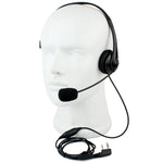 Microfono PTT a 2 pin per Kenwood e Retevis