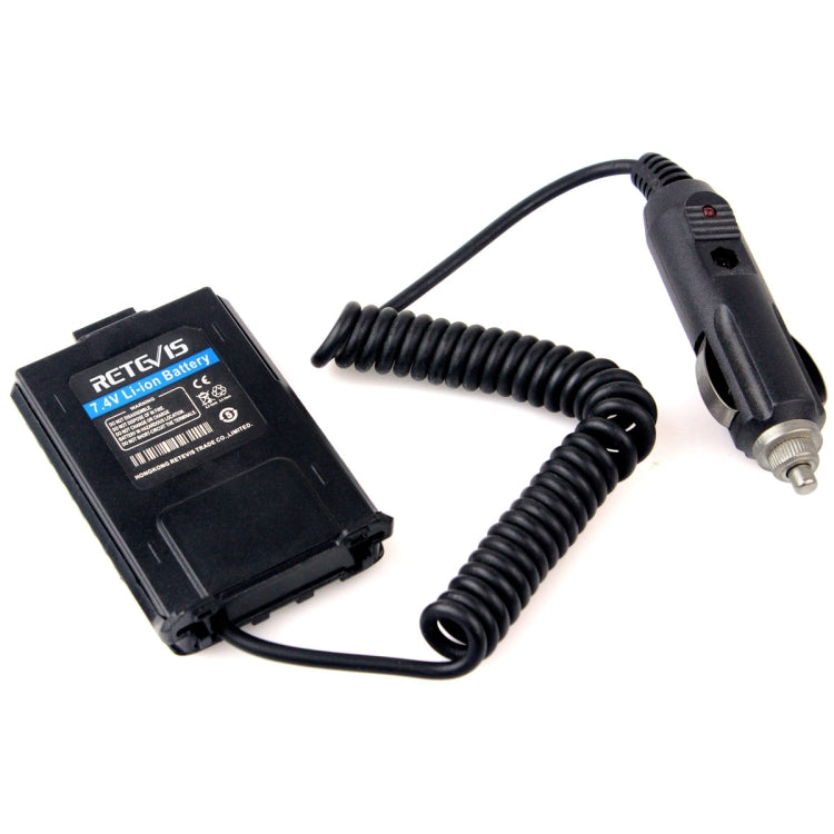 RETEVIS RT5R Adattatore per eliminatore batteria per autoradio Prendi in prestito elettrodomestici BF-UV5R, RT5R