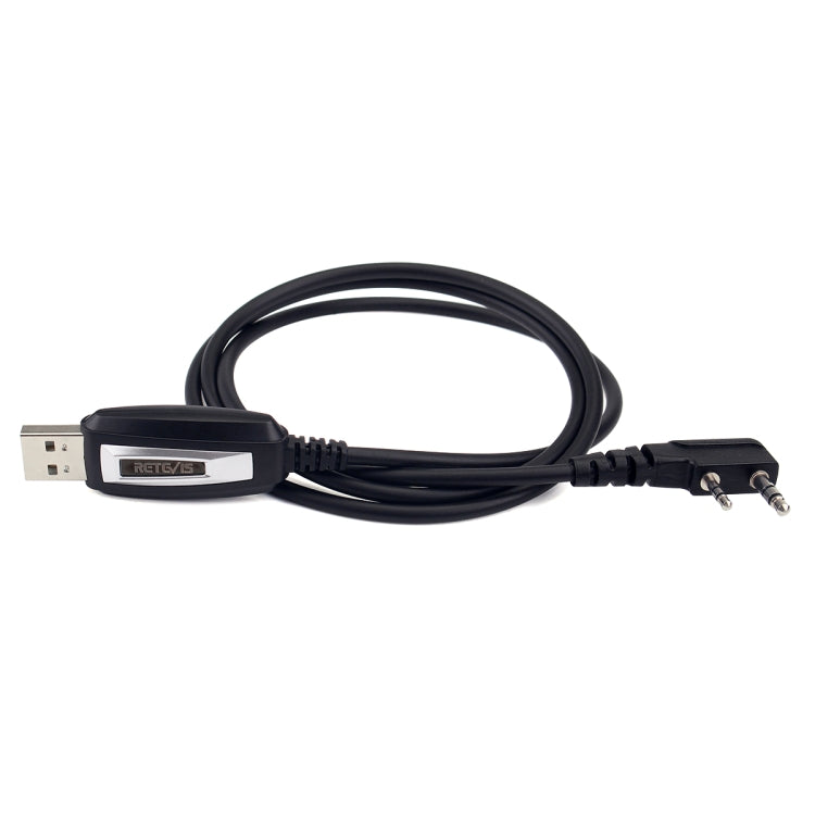 RETEVIS TK3107 USB 2 Pin Program Programming Cable Adapter Writing Frequency Line, TK3107