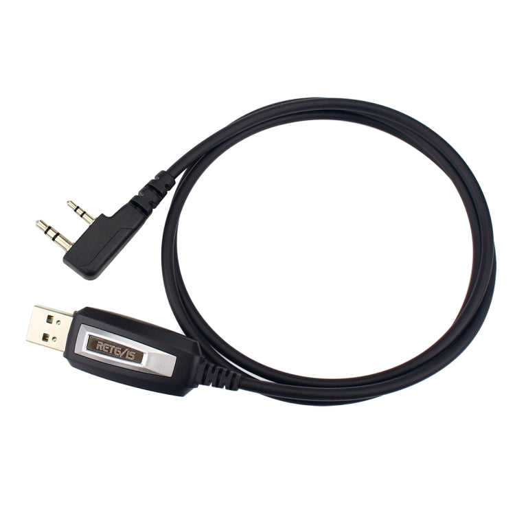 RETEVIS TK3107 USB 2 Pin Program Programming Cable Adapter Writing Frequency Line, TK3107