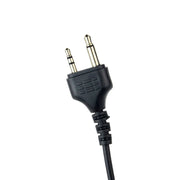 RETEVIS C9019 2 Pin Hidden Acoustic Tube In-Line Air Guide Earpiece Microphone for Midland Radios, C9020