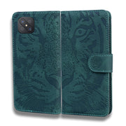 Custodia in pelle a ribalta orizzontale con motivo a tigre in rilievo con supporto, slot per carte e portafoglio, For OPPO A92S / Reno4 Z 5G, For OPPO A94 4G / F19 Pro, For OPPO Reno5 F, For OPPO A94 5G / F19 Pro Plus 5G