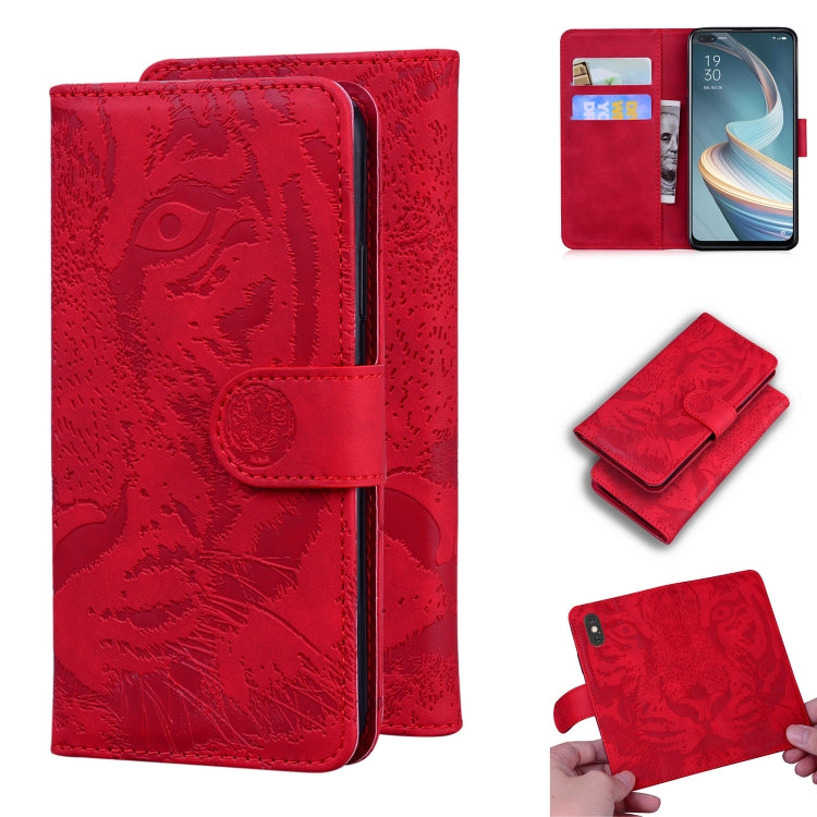 Custodia portafoglio in pelle con slot carte per OPPO A94 5G