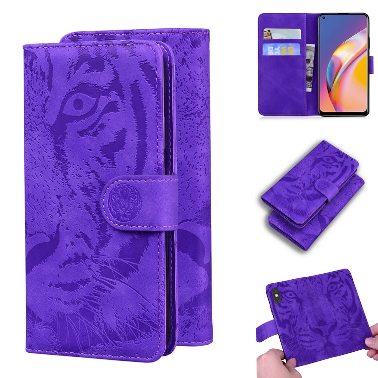 Custodia portafoglio in pelle con slot carte per OPPO A94 5G