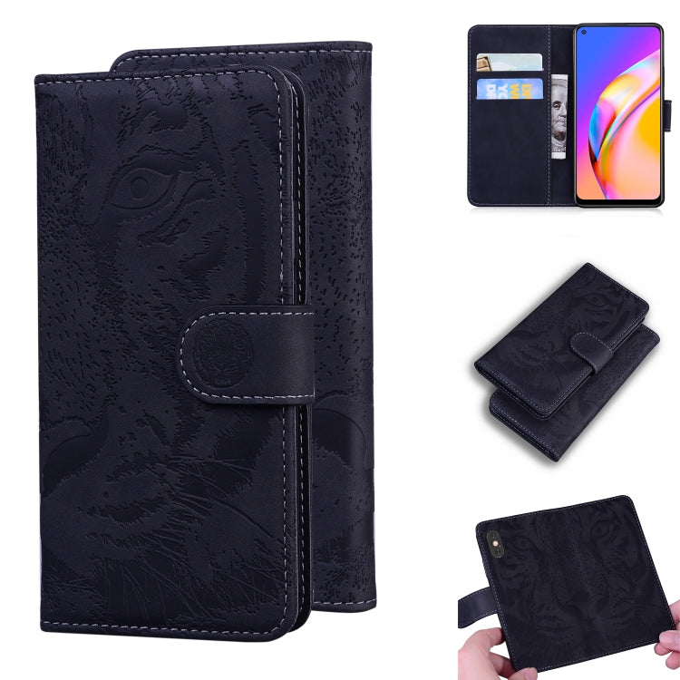 Custodia portafoglio in pelle con slot carte per OPPO A94 5G
