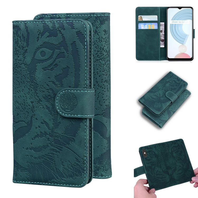 Custodia portafoglio in pelle con slot carte per Realme C21