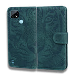 Custodia portafoglio in pelle con slot carte per Realme C21