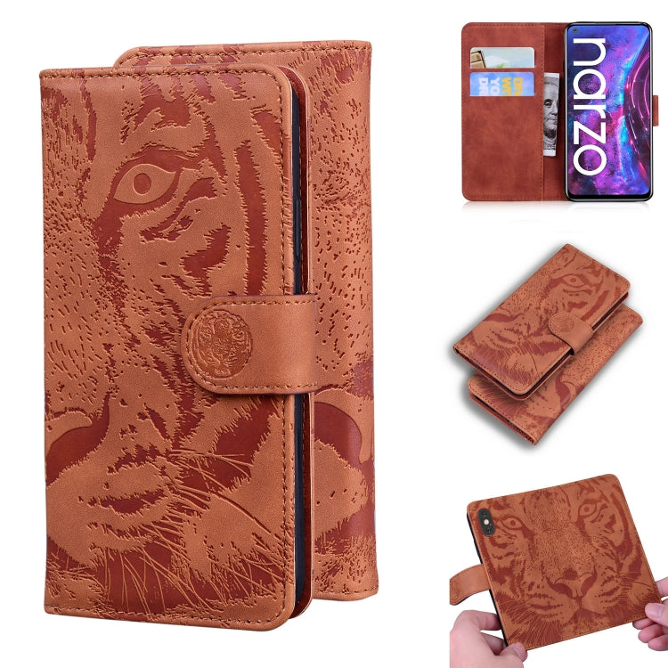 Custodia portafoglio in pelle con slot carte per Realme C21