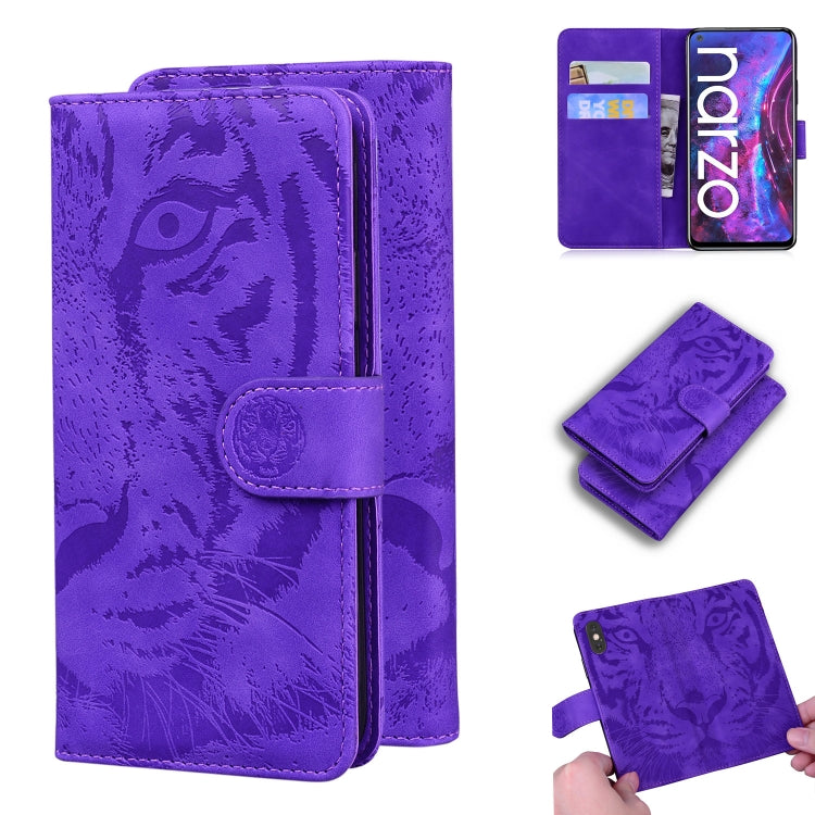 Custodia portafoglio in pelle con slot carte per Realme C21