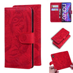 Custodia portafoglio in pelle con slot carte per Realme C21