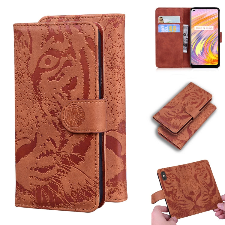 Custodia portafoglio in pelle con slot carte per Realme C21