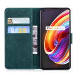 Custodia portafoglio in pelle con slot carte per OPPO Reno5