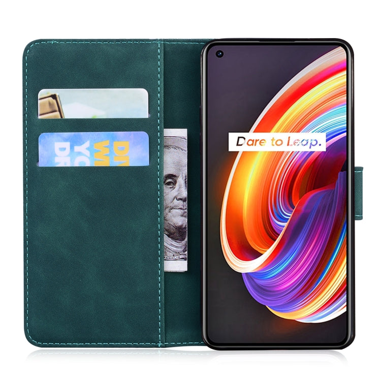 Custodia portafoglio in pelle con slot carte per OPPO Reno5