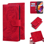 Custodia portafoglio in pelle con slot carte per OPPO Reno5