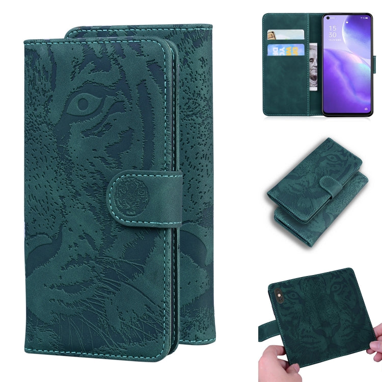 Custodia portafoglio in pelle con slot carte per OPPO Reno5