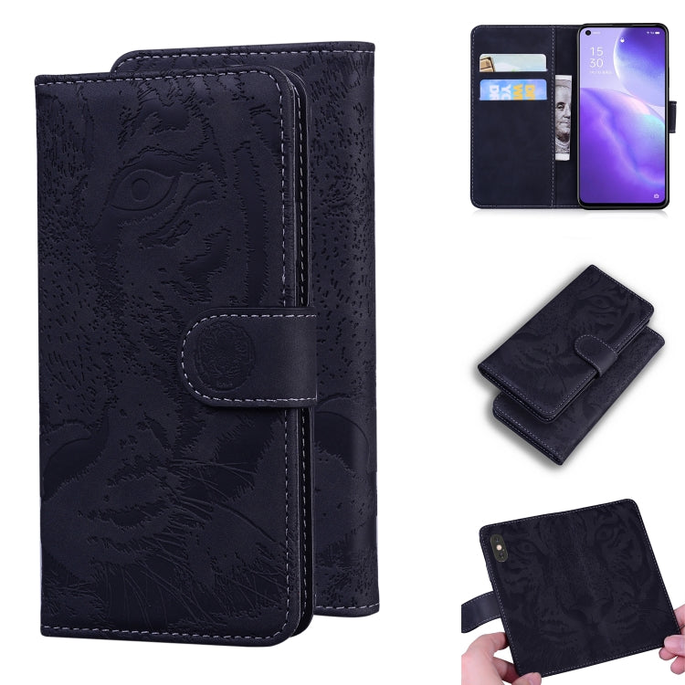 Custodia portafoglio in pelle con slot carte per OPPO Reno5