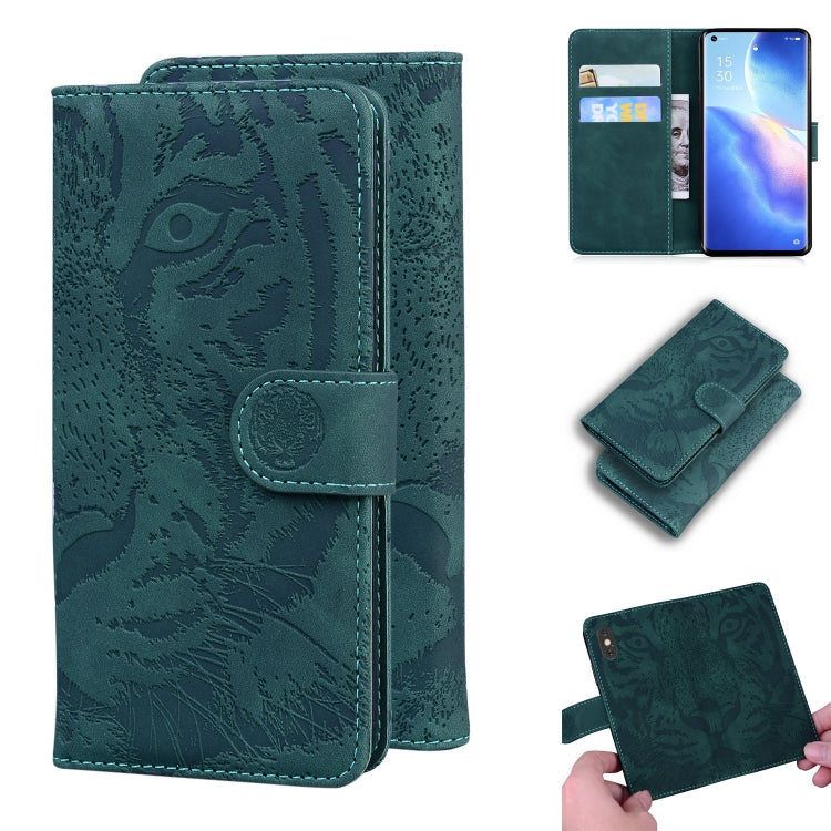 Custodia portafoglio in pelle con slot carte per OPPO Reno5