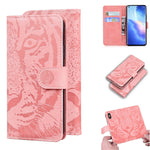 Custodia portafoglio in pelle con slot carte per OPPO Reno5