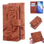 Custodia portafoglio in pelle con slot carte per OPPO Reno5