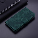 Custodia portafoglio in pelle con slot carte per smartphone