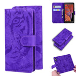 Custodia portafoglio in pelle con slot carte per smartphone