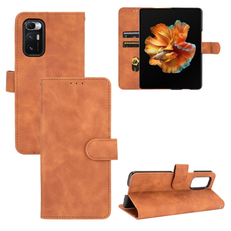 Custodia portafoglio in pelle PU con flip per Ulefone Note 10