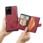 Custodia portafoglio magnetica per Samsung Galaxy S21 FE