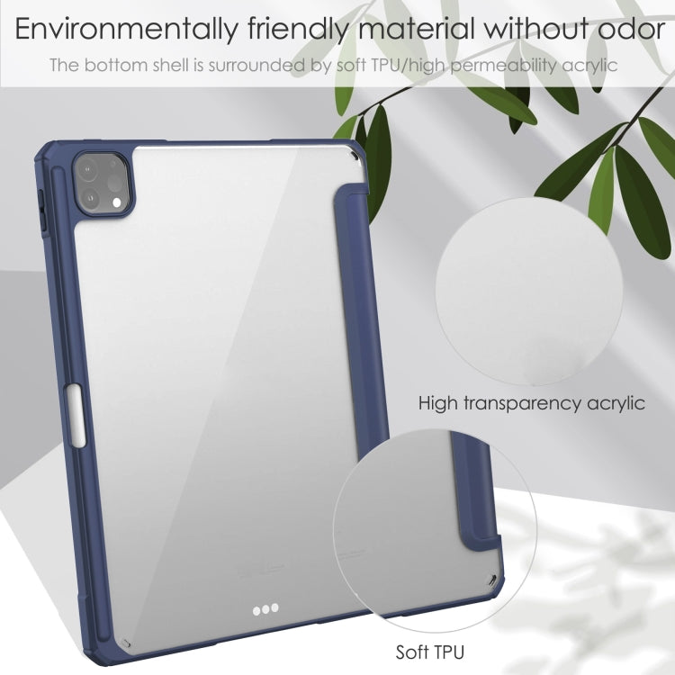 Custodia ribaltabile in TPU e pelle PU per iPad Pro 11