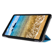 Custodia in pelle pieghevole per tablet con slot penna