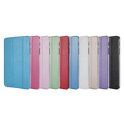 Custodia in pelle pieghevole per tablet con slot penna