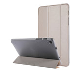 Custodia in pelle pieghevole con slot penna per tablet