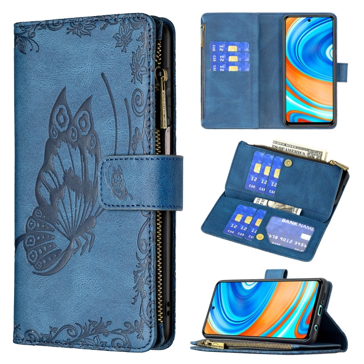 Custodia portafoglio in pelle con cerniera per Xiaomi Redmi 9A