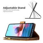 Custodia in pelle con cerniera orizzontale in rilievo con motivo a farfalla volante con supporto, fessure per carte e portafoglio, For Xiaomi Redmi Note 10 4G, For Xiaomi Mi 10T Lite 5G, For Xiaomi Mi 10T Pro 5G, For Xiaomi Mi 11i/Poco F3/Redmi K40    ...