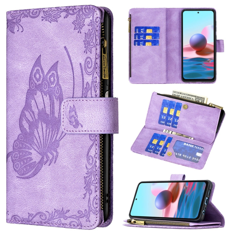 Custodia in pelle con cerniera orizzontale in rilievo con motivo a farfalla volante con supporto, fessure per carte e portafoglio, For Xiaomi Redmi Note 10 4G, For Xiaomi Mi 10T Lite 5G, For Xiaomi Mi 10T Pro 5G, For Xiaomi Mi 11i/Poco F3/Redmi K40    ...
