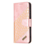 Custodia portafoglio in pelle sintetica per Samsung Galaxy A22 5G