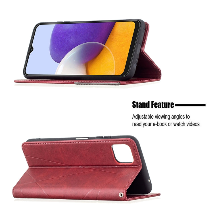 Custodia portafoglio in pelle con rotazione per Samsung Galaxy A2