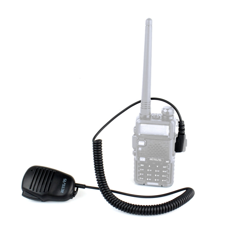 Microfono altoparlante PTT Retevis C9021A a 2 pin