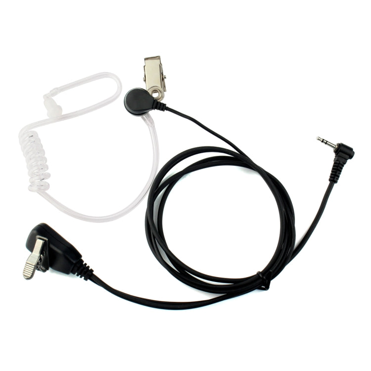 RETEVIS T-001 1 Pin PTT Riduzione Del Rumore Covert Air Tubo Acustico Inera Microfono Auricolare per Motorola Walkie-Talkie T6200C/T5800/7200/5720, T-001