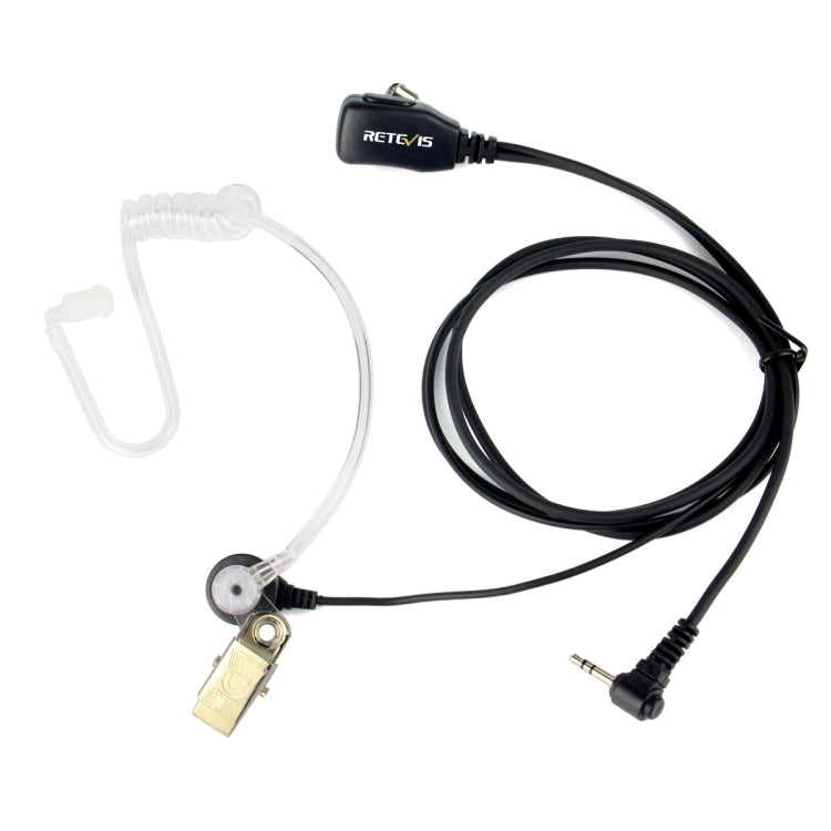 RETEVIS T-001 1 Pin PTT Riduzione Del Rumore Covert Air Tubo Acustico Inera Microfono Auricolare per Motorola Walkie-Talkie T6200C/T5800/7200/5720, T-001