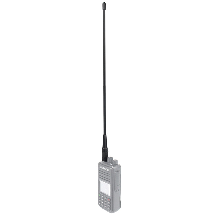 Antenna dual band SMA-M 136-174+400-480MHz per radio palmari