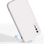 Custodia protettiva a copertura totale antigoccia in silicone liquido imitazione tinta unita, For vivo iQOO Neo, For vivo IQOO Neo3