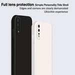 Custodia protettiva a copertura totale antigoccia in silicone liquido imitazione tinta unita, For vivo iQOO Neo, For vivo IQOO Neo3